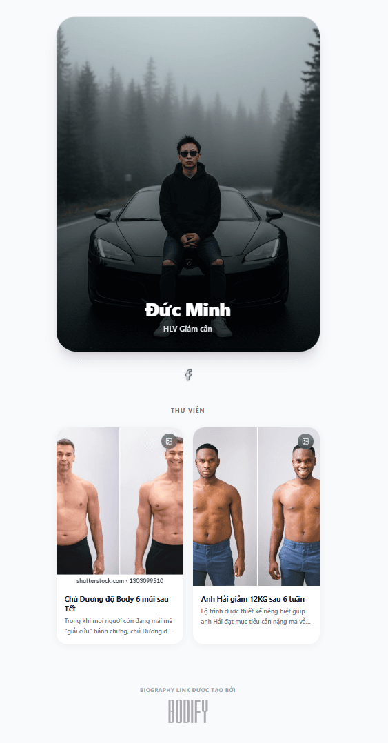 Bio-Link Mobile View